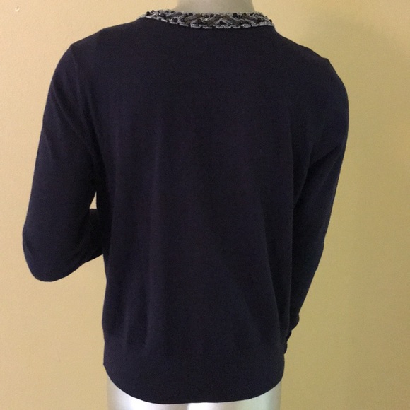 Cabi formal cardigan sequin bead details - Picture 6 of 15